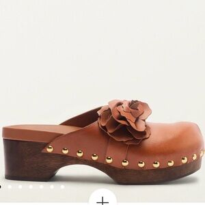 FARM RIO leather clogs